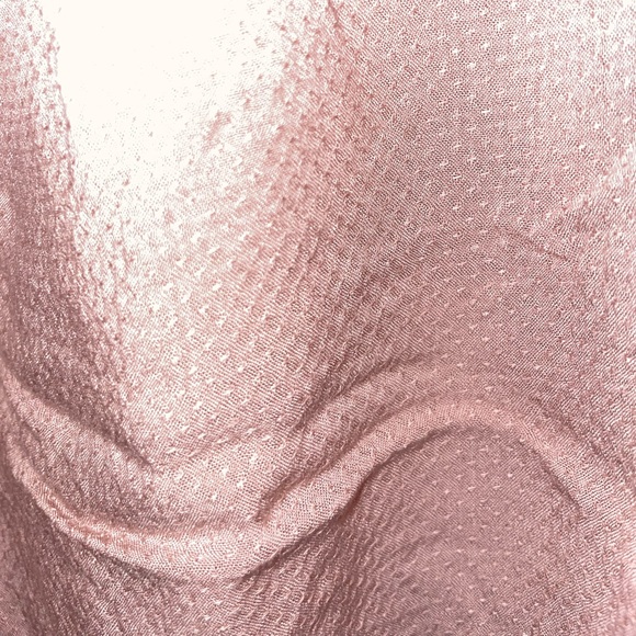 A New Day Light Pink Ruffle Sleeveless Top size X-Large v neck snap blush blouse - Picture 11 of 15